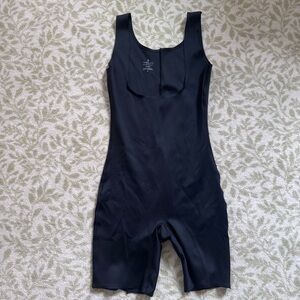 ThirdLove Sculpt Black Bodysuit Shapewear with Shorts Size M